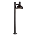 Nordlux - Ulkovalaisin ARKI 1xE27/20W/230V IP54 100 cm musta