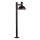 Nordlux - Ulkovalaisin ARKI 1xE27/20W/230V IP54 100 cm musta
