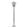 Nordlux - Ulkovalaisin BLOKHUS 1xE27/60W/230V IP54 hopea 92 cm