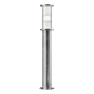 Nordlux - Ulkovalaisin LINTON 1xE27/15W/230V IP54, hopea