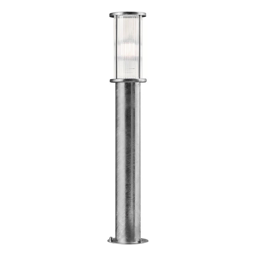 Nordlux - Ulkovalaisin LINTON 1xE27/15W/230V IP54, hopea