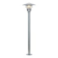 Nordlux - Ulkovalaisin LONSTRUP 1xE27/60W/230V IP44 mattakromi 116 cm