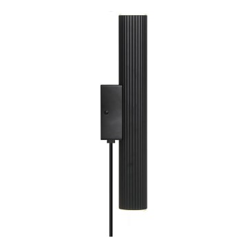 Nordlux - VICO-seinävalaisin 2xGU10/5W/230V, musta