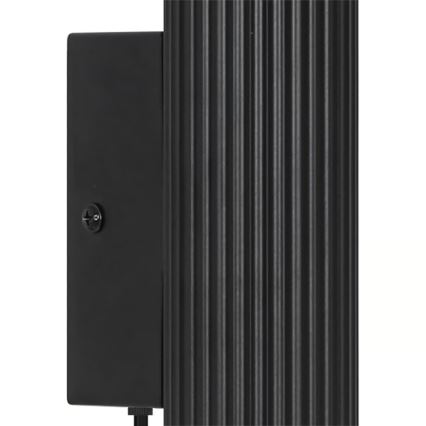 Nordlux - VICO-seinävalaisin 2xGU10/5W/230V, musta