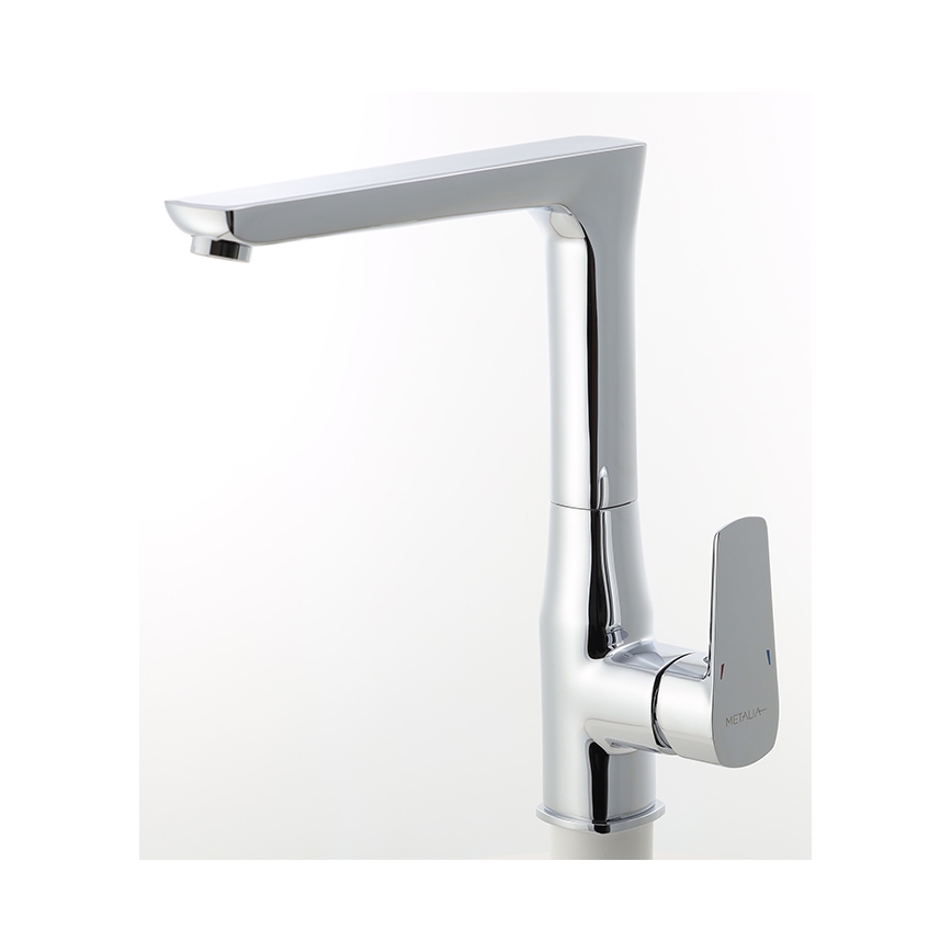 Novaservis - Keittiöhana METALIA, kiiltävä kromi