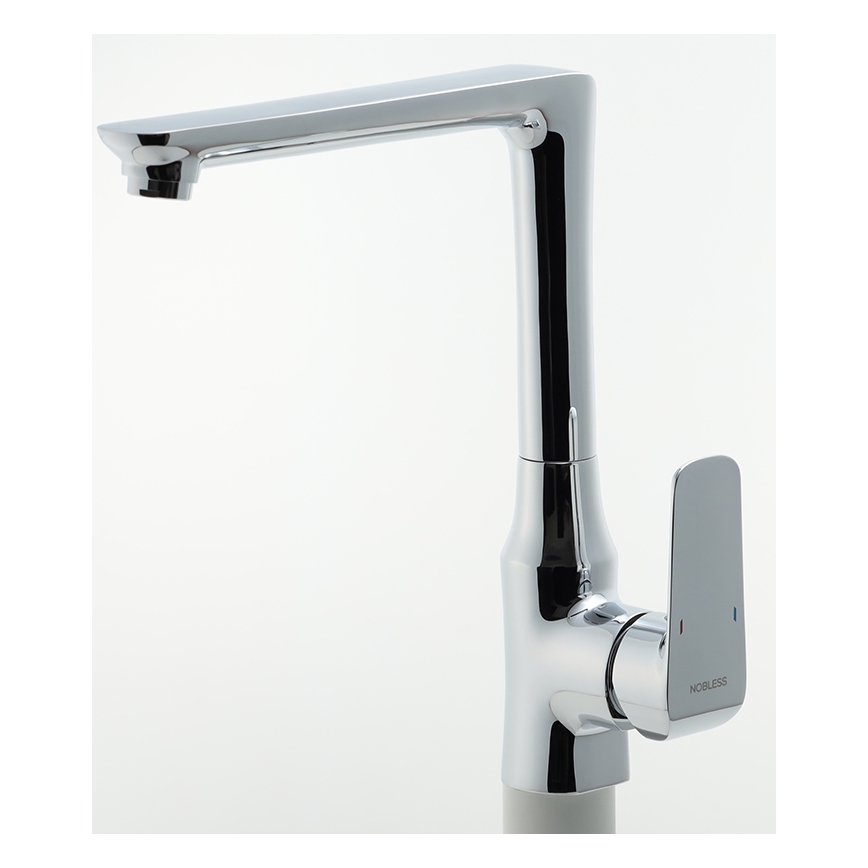 Novaservis - Keittiöhana NOBLESS TINA kiiltävä kromi