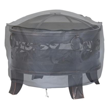 Nuotion kansi 93x58 cm harmaa
