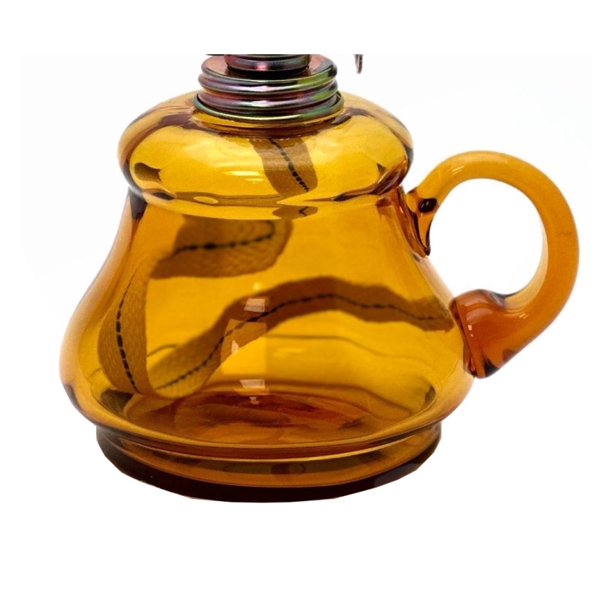 Öljylamppu TEREZA 34 cm amber