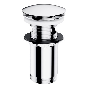 OMNIRES A706CR - Altaan jäte CLICK-CLACK halkaisija 6,6 cm kiiltävä kromi