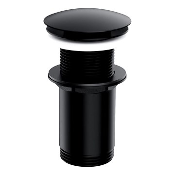 OMNIRES A716BL - Altaan jäte CLICK-CLACK halkaisija 6,6 cm semimatta musta