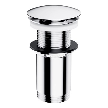 OMNIRES A716CR - Altaan jäte CLICK-CLACK halkaisija 6,6 cm kiiltävä kromi