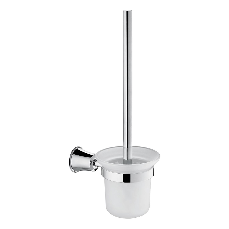 OMNIRES AL53620CR - Seinälle kiinnitettävä wc-harja ART LINE kiiltävä kromi