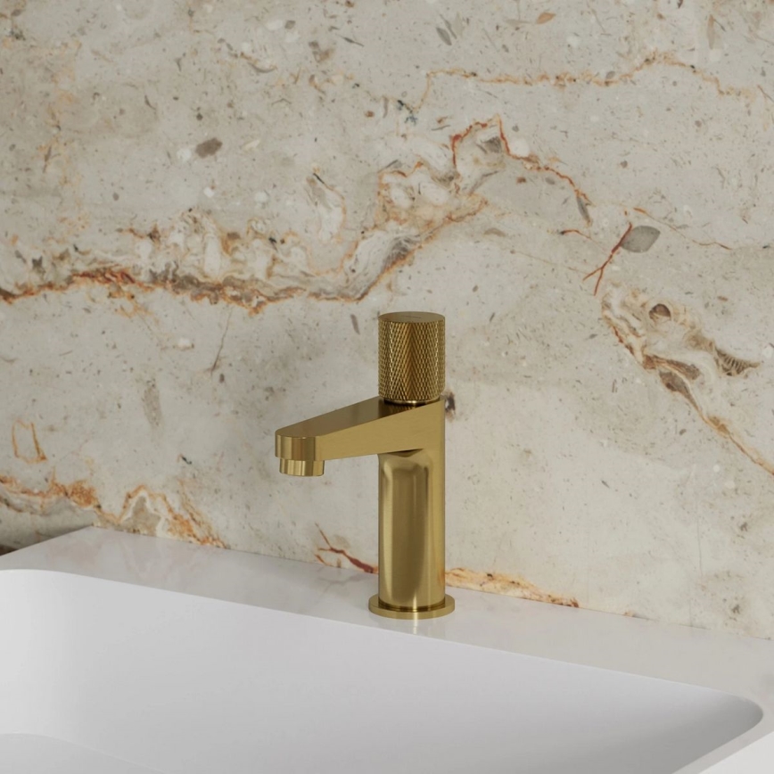 OMNIRES CT8010GLB - Altaan hana CONTOUR 16,6 cm maa kulta