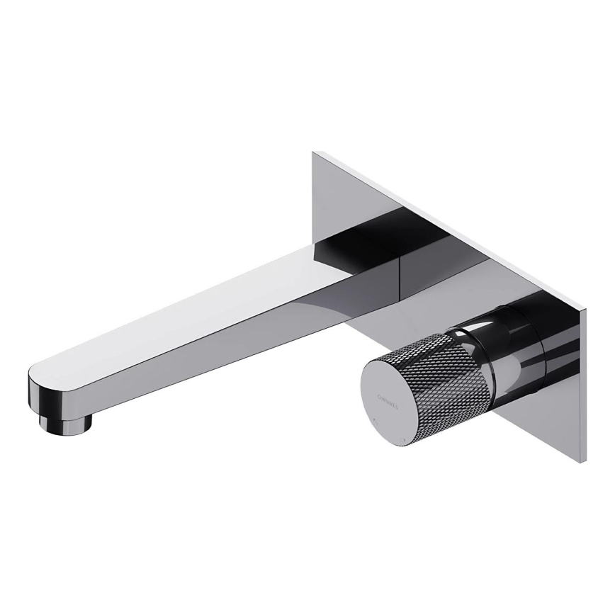 OMNIRES CT8015CR - Pesuallashana piiloasennukseen CONTOUR kiiltävä kromi