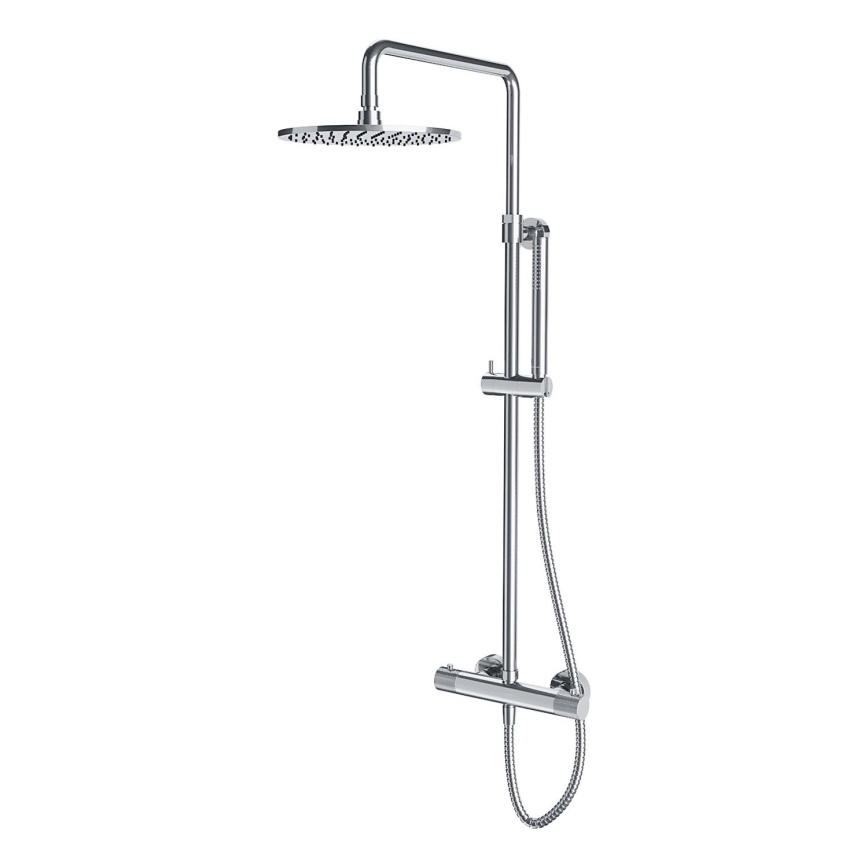 OMNIRES CT8044CR - Suihkusetti termostaattisella CONTOUR-sekoittajalla, kiiltävä kromi