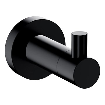 OMNIRES MP60110BL - Seinäkoukku MODERN PROJECT matta musta