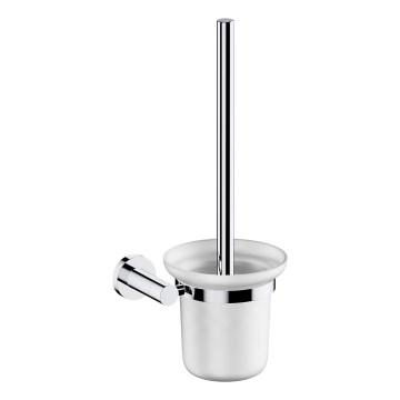 OMNIRES MP60620CR - Seinälle kiinnitettävä wc-harja MODERN PROJECT kiiltävä kromi