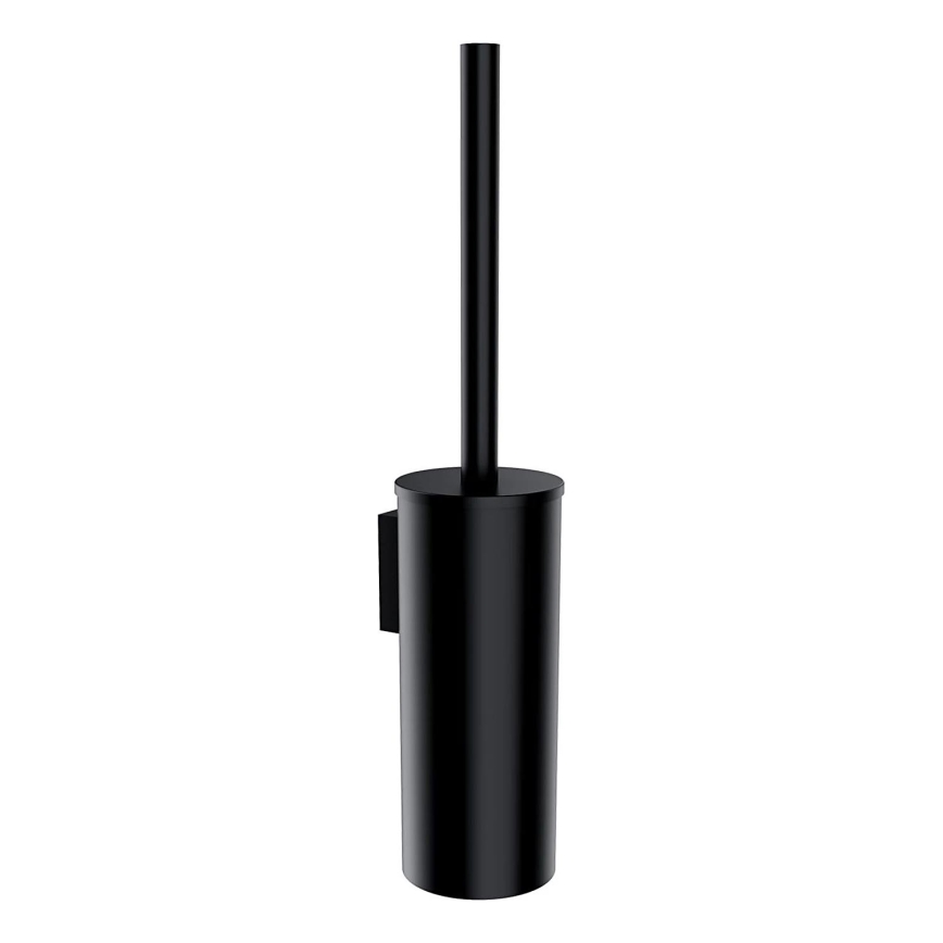 OMNIRES MP60621BL - Seinälle kiinnitettävä wc-harja MODERN PROJECT matta musta