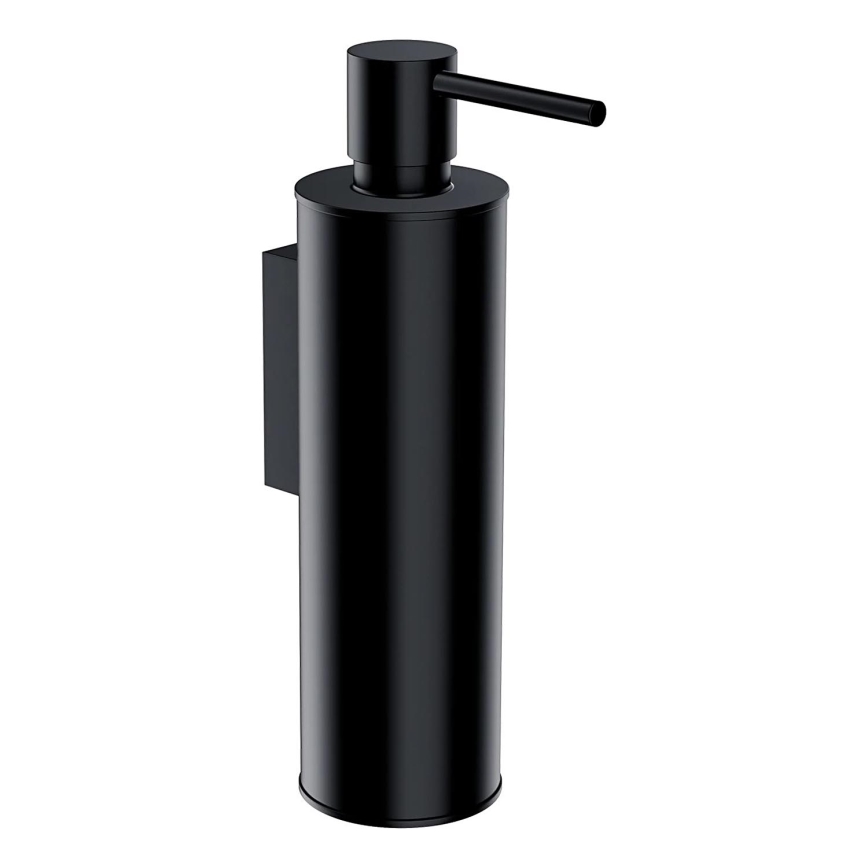 OMNIRES MP60721BL - Seinäsaippuanannostelija MODERN PROJECT 150 ml matta musta
