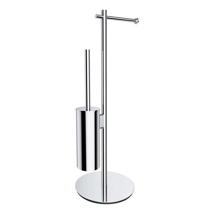 OMNIRES MP60810CR - WC-paperi ja wc-harjan pidike MODERN PROJECT kiiltävä kromi
