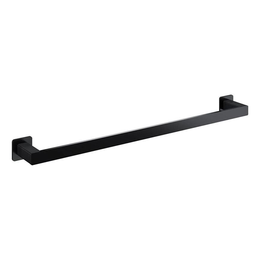 OMNIRES NL80216BL - Seinäpyyhepidike NELSON 62 cm matta musta