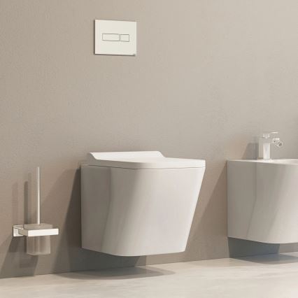 OMNIRES NL80620CR - Seinälle kiinnitettävä wc-harja NELSON kiiltävä kromi