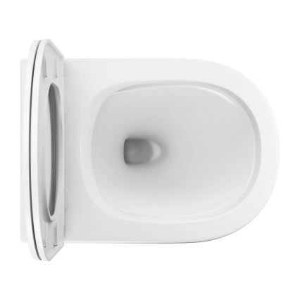 OMNIRES OTTAWAMWBM - Ripustettava WC-istuin SoftClose-kannella OTTAWA keramiikka/matvalkoinen