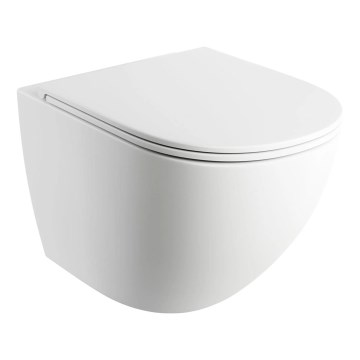 OMNIRES OTTAWAMWBM - Seinä wc-istuimella SoftClose OTTAWA keramiikka/mattavalkoinen