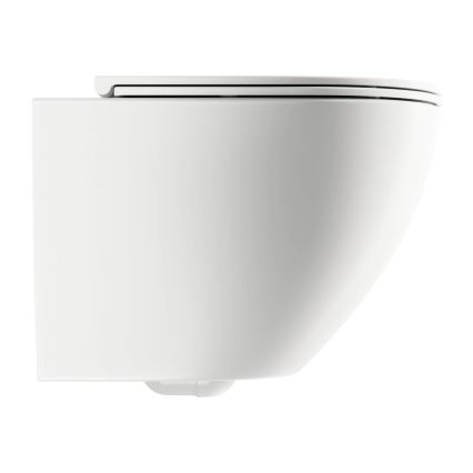 OMNIRES OTTAWAMWBM - Seinä wc-istuimella SoftClose OTTAWA keramiikka/mattavalkoinen