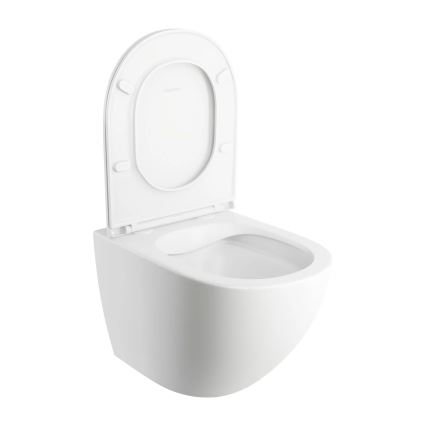 OMNIRES OTTAWAMWBM - Seinä wc-istuimella SoftClose OTTAWA keramiikka/mattavalkoinen