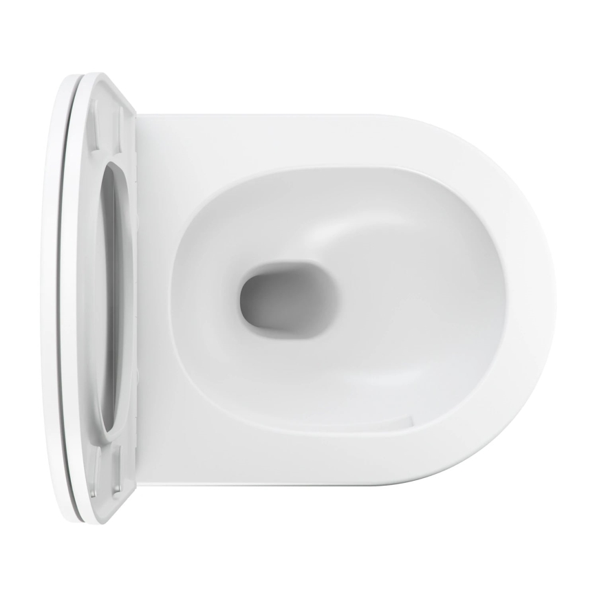 OMNIRES OTTAWASPXMWBM - Seinä wc-istuimella SoftClose OTTAWA keramiikka/mattavalkoinen