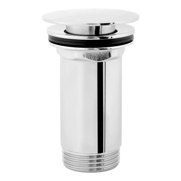 OMNIRES P706CR - Altaan jäte CLICK-CLACK halkaisija 6,8 cm kiiltävä kromi