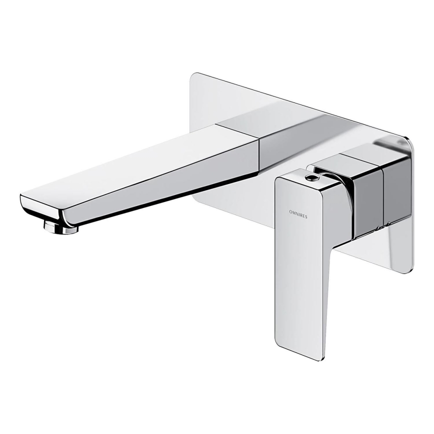 OMNIRES PM7415CR - Pesuallashana piiloasennukseen PARMA kiiltävä kromi