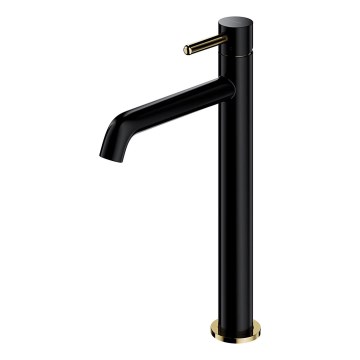 OMNIRES Y1212BLGL - Altaan hana Y 30,8 cm semimatta musta/kiiltävä kultainen