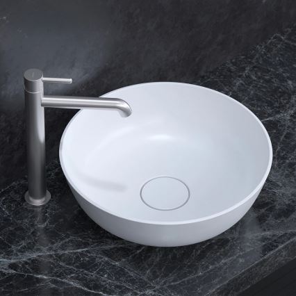 OMNIRES Y1212NI - Altaan hana Y 30,8 cm harjattu nikkeli