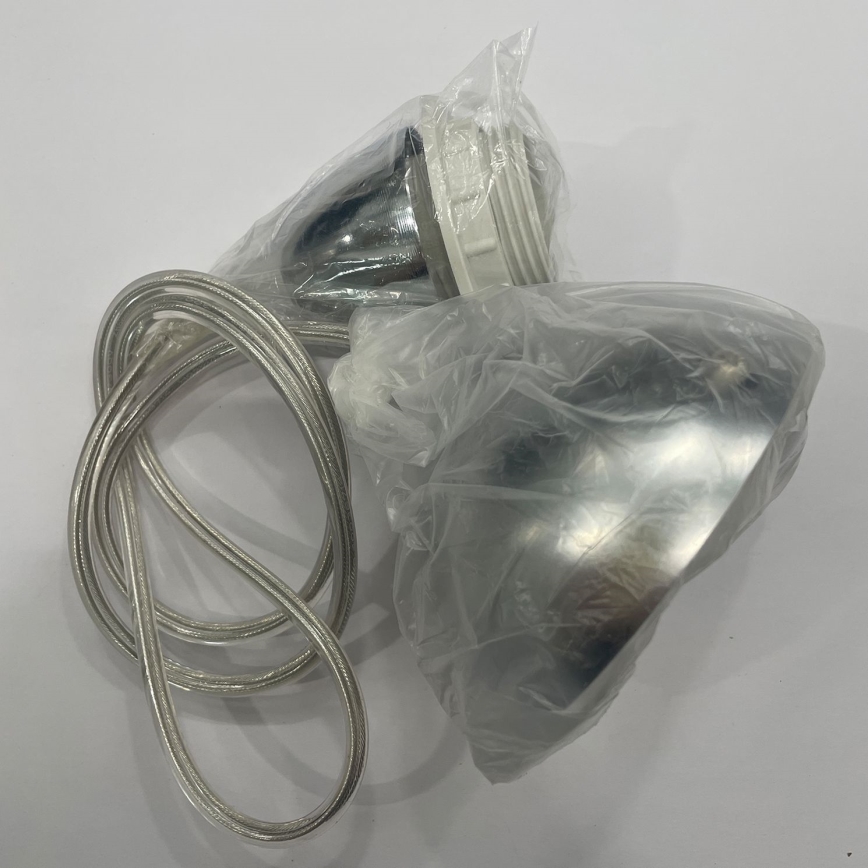 ONLI - Kattokruunu johdossa BRUCE 1xE27/15W/230V halkaisija 45 cm mattakromi