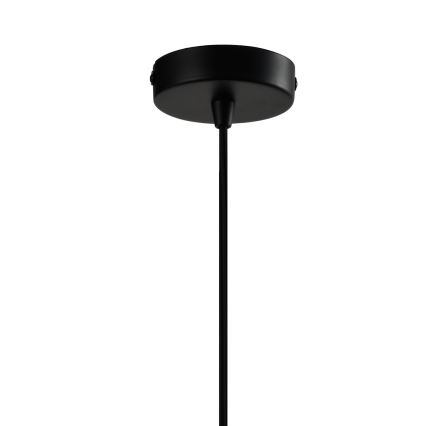 ONLI - Kattokruunu johdossa CROSS 6xE27/22W/230V musta/messinki