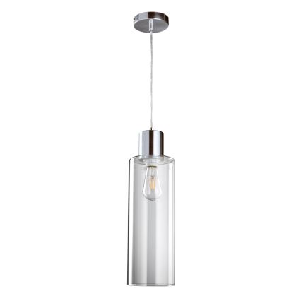 ONLI - Kattokruunu johdossa DODO 1xE27/22W/230V kiiltävä kromi