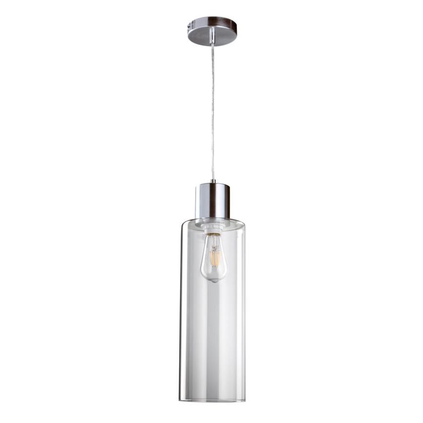 ONLI - Kattokruunu johdossa DODO 1xE27/22W/230V kiiltävä kromi