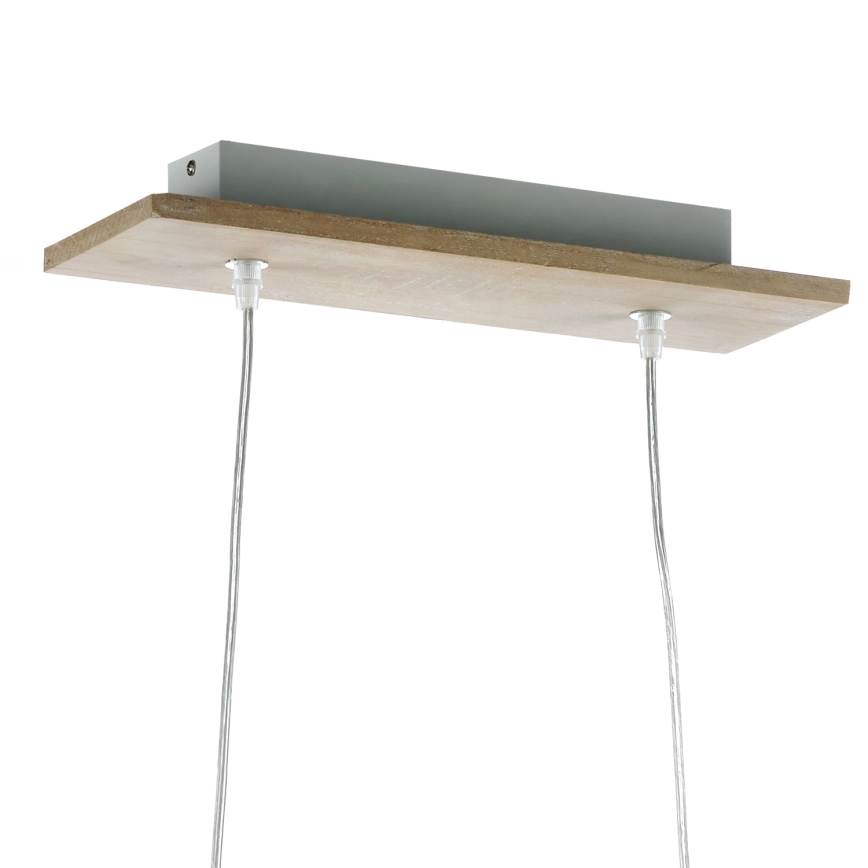 ONLI - Kattokruunu johdossa FLORA 2xE27/22W/230V vihreä/kulta