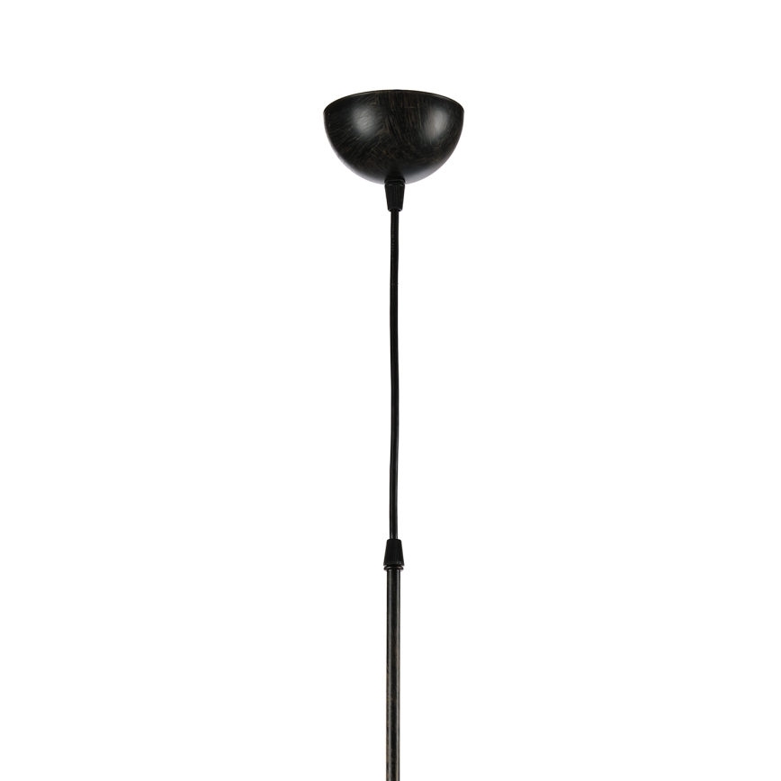 ONLI - Kattokruunu johdossa MAIDA 1xE27/15W/230V halkaisija 50 cm ruskea