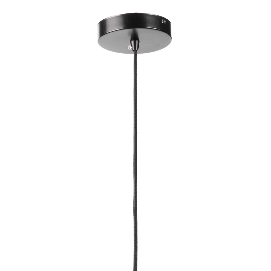 ONLI - Kattokruunu johdossa YONG 1xE27/22W/230V musta halkaisija 46 cm