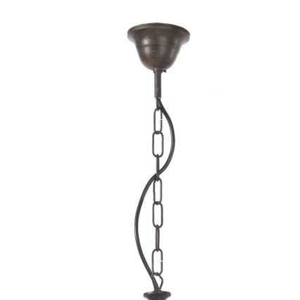 ONLI - Kattokruunu ketjussa AGAR 5xE14/6W/320V halk. 80 cm