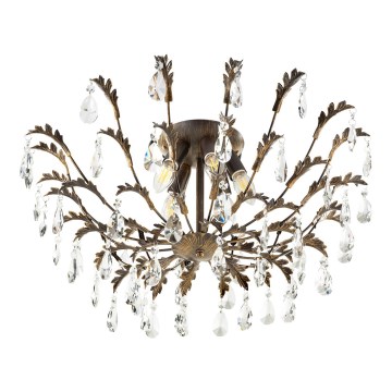 ONLI - Kattovalaisin TERESA 5xE14/6W/230V pronssi