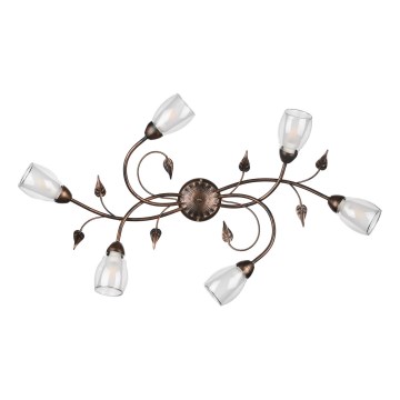 ONLI - Kattovalo LILIANA 6xE14/6W/230V