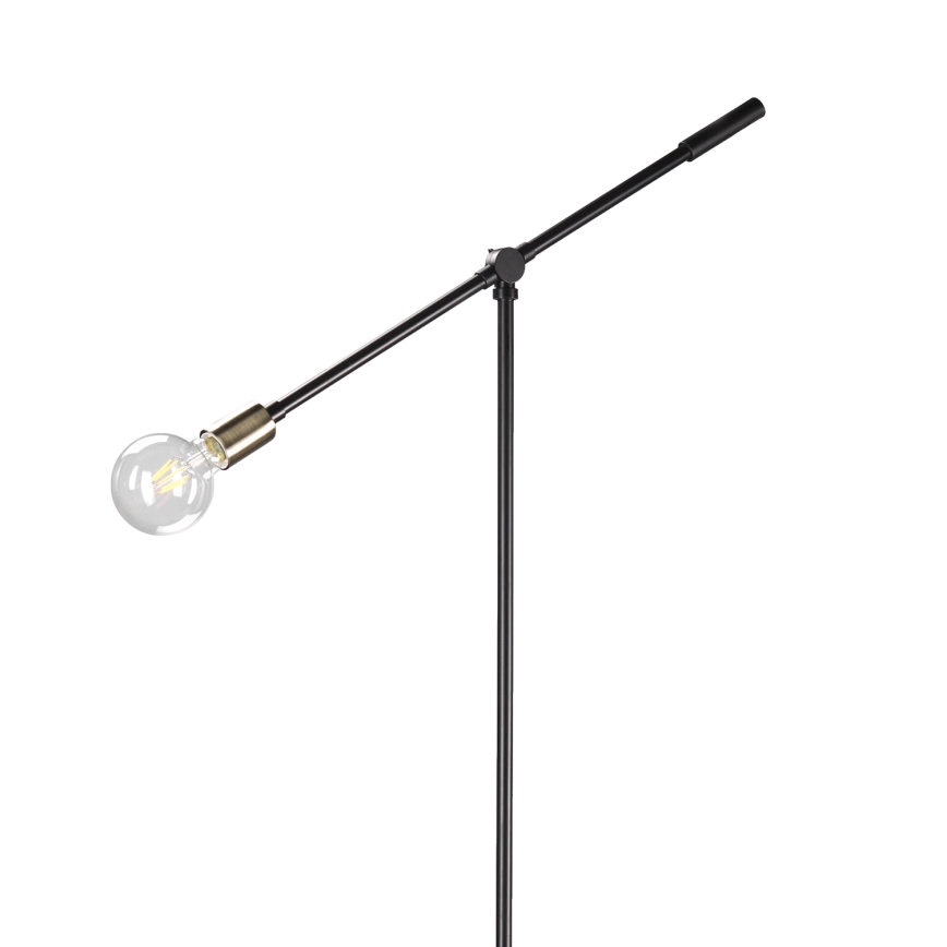 ONLI - Lattialamppu ASTE 1xE27/15W/230V musta/kulta