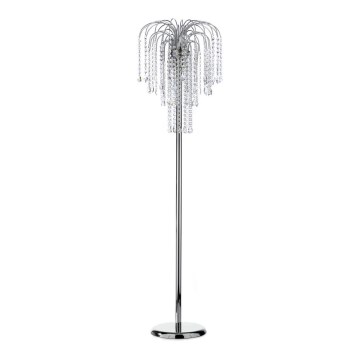 ONLI - Lattialamppu PIOGGIA 3xE14/6W/230V kiiltävä kromi