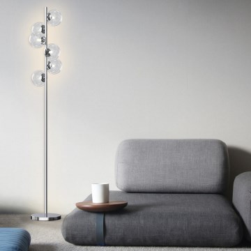 ONLI - Lattiavalaisin KIMBERLY 6xG9/6W/230V kiiltävä kromi