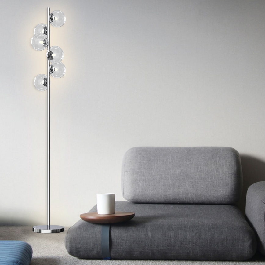 ONLI - Lattiavalaisin KIMBERLY 6xG9/6W/230V kiiltävä kromi
