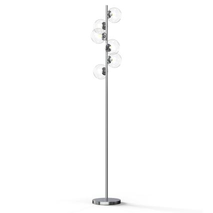 ONLI - Lattiavalaisin KIMBERLY 6xG9/6W/230V kiiltävä kromi